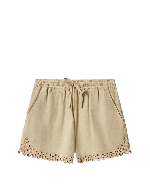 Isabel Marant Natural Cotton Shorts