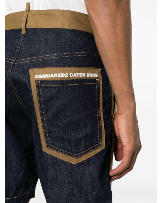 Pantalones cortos Caten Bros Marine DSquared² de hombre de color Green