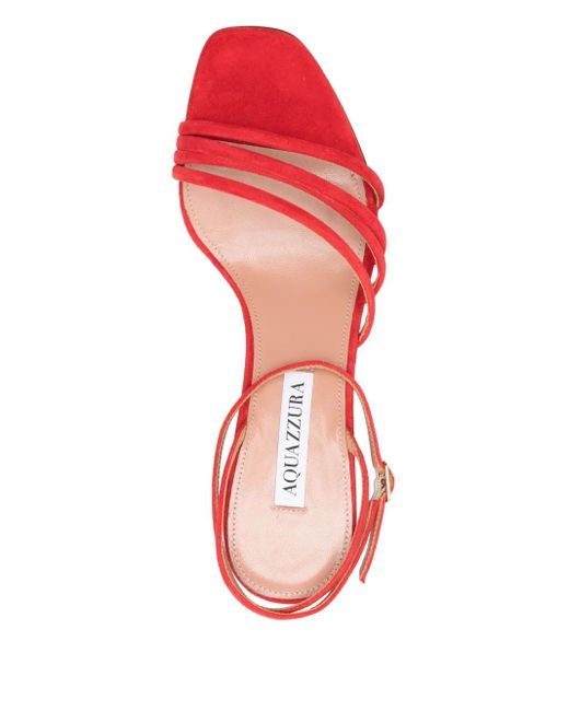 Aquazzura Latour 75mm サンダル Red