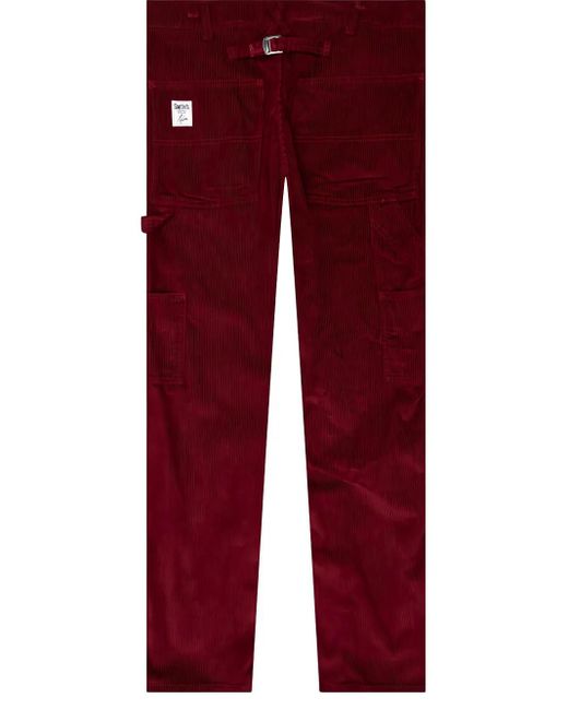 Needles X Smith's Butterfly-Embroidered Corduroy Trousers for men