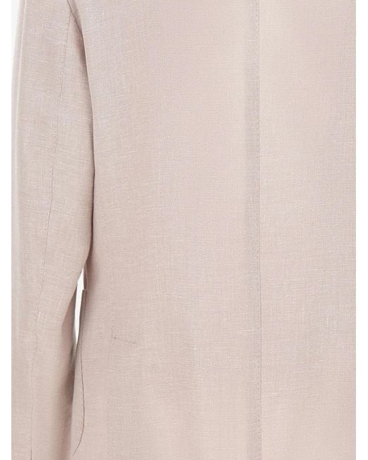 Eleventy Pink Single-Breasted Blazer for men