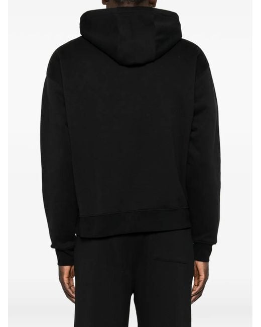 Woc Black Phoenix Logo-Patch Hoodie for men
