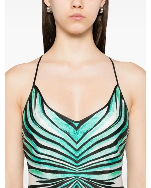 Roberto Cavalli Green Dresses