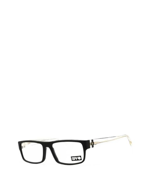 Spy Black Vaughn Rectangle-Frame Glasses