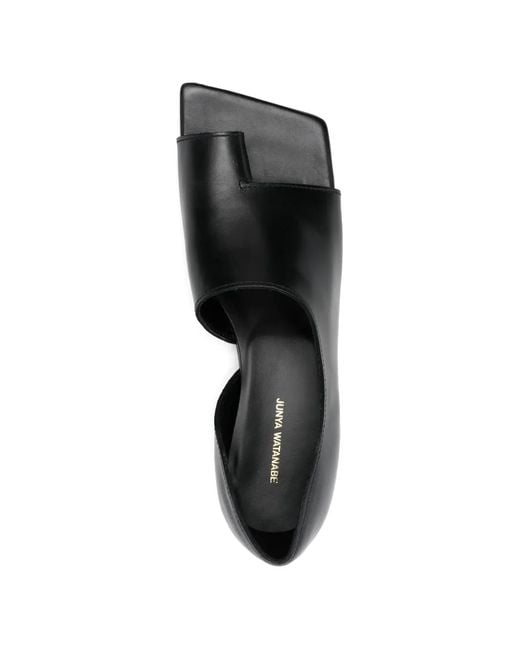 Junya Watanabe Black Open-Toe Sandals