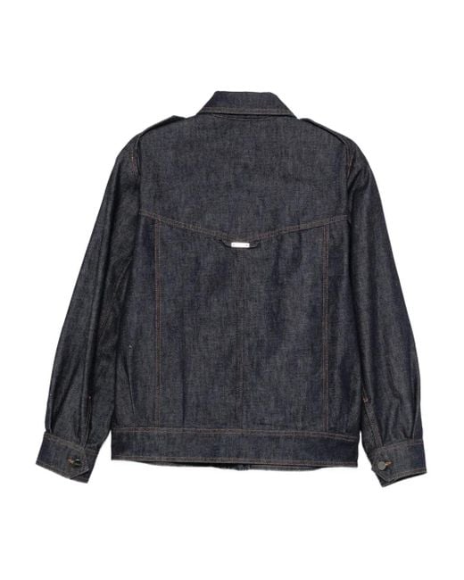 Iceberg Blue Button Denim Jacket