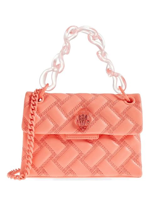 Kurt Geiger Pink Quilted Tote Bag