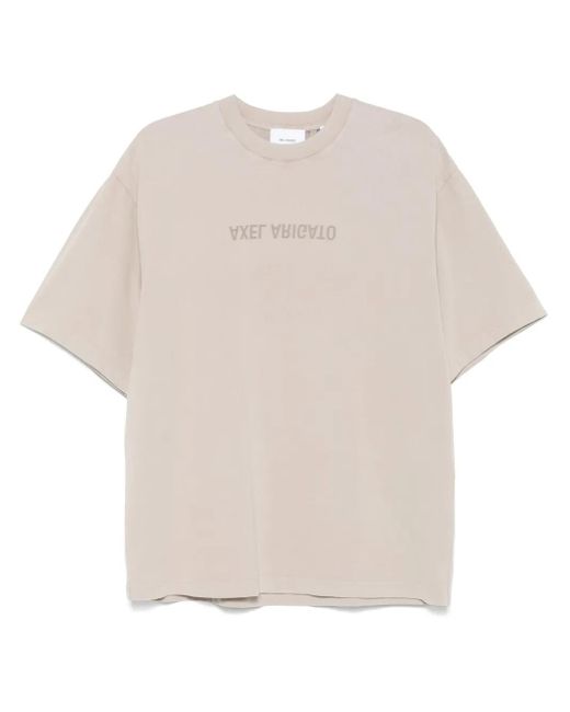 Axel Arigato Distort T-Shirt in White für Herren