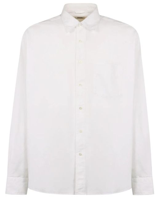 メンズ Aspesi コットン シャツ White