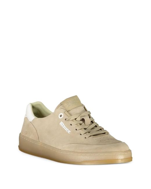 Blauer Natural Suede Sneakers for men