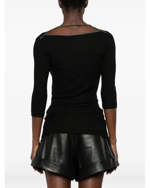 IRO Black Thanya Top