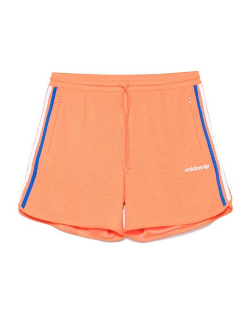 Adidas Orange Sprint Shorts for men