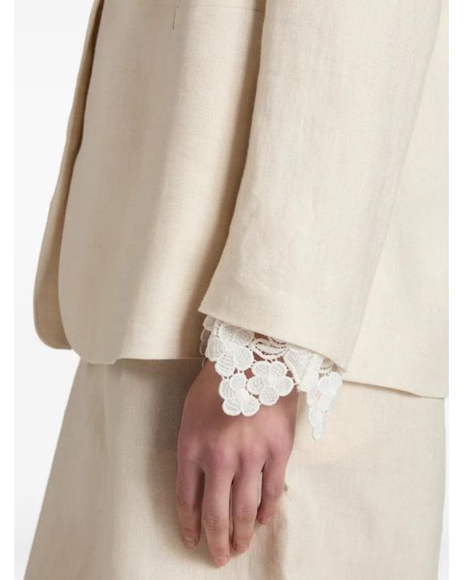 Montedoro Natural Linen Blazer