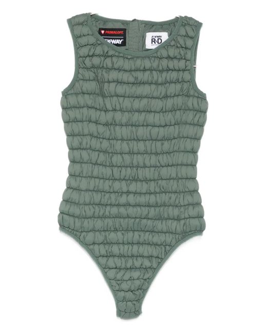 K-Way Green Padded Bodysuit