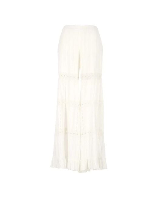 MAISON HOTEL White Mambo Trousers