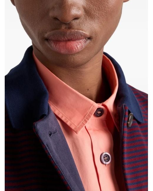 Prada Pink Cotton Poplin Shirt