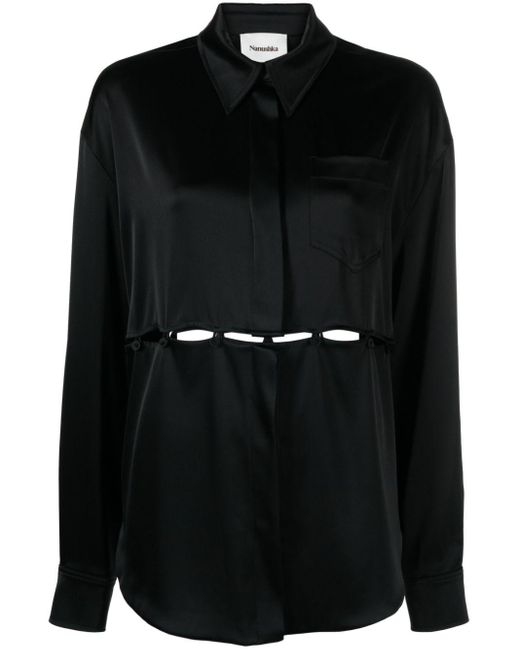 Camicia Maxon di Nanushka in Black