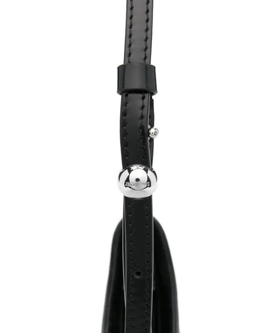 Jacquemus Black Le Petit Bisou Leather Shoulder Bag