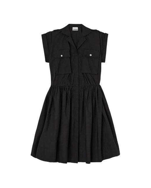 Ganni Black Dress