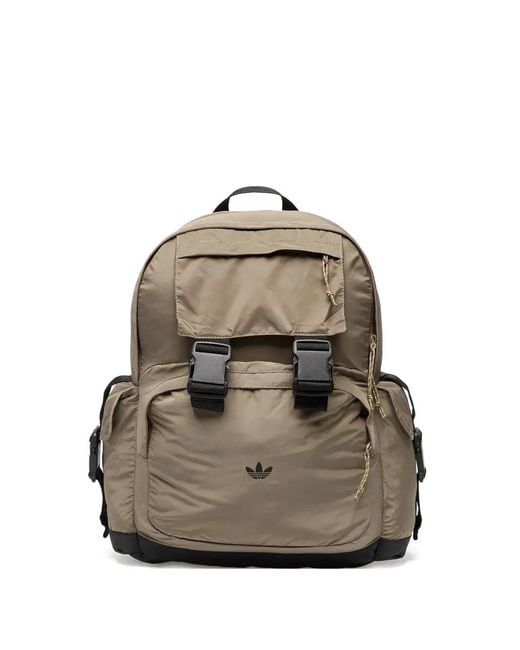 Adidas Natural Buckle Detail Backpack