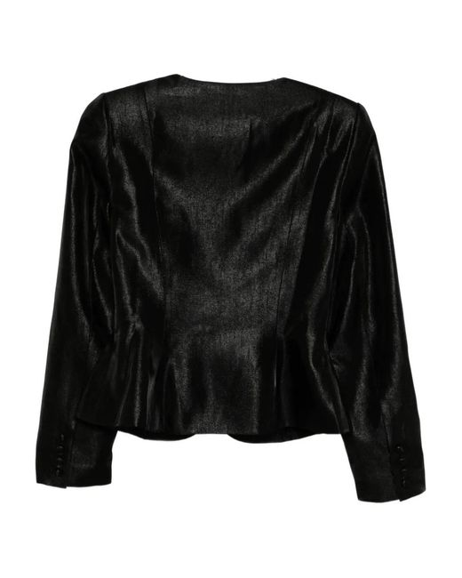 Reformation Black Regin Jacket