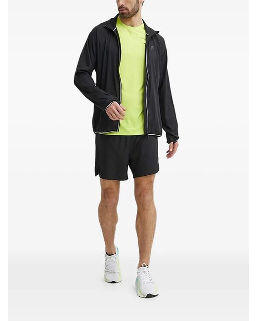 Fila Black Rocroi Zip-Up Logo Jacket for men