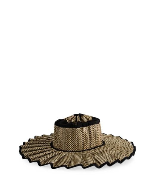 Lorna Murray Multicolor Capri Textured-Weave Hat
