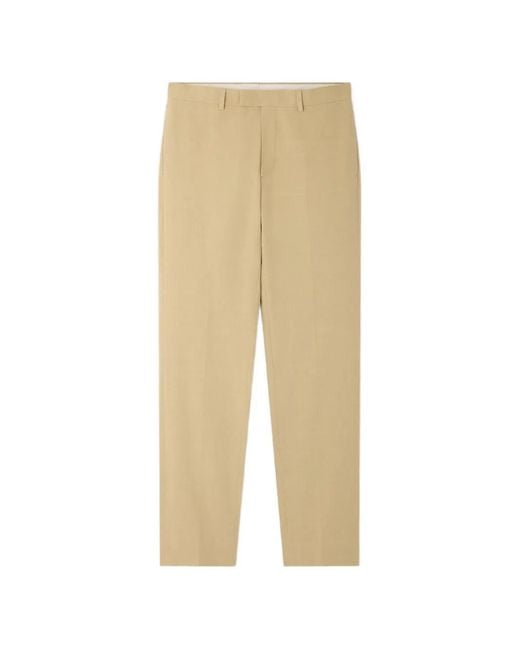Sandro Natural Wool Suit Trousers for men