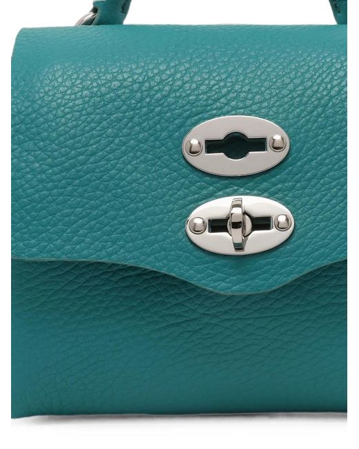 Zanellato Blue Baby Postina Tote Bag