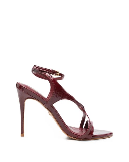 Carrano Pink Patent Leather Sandals