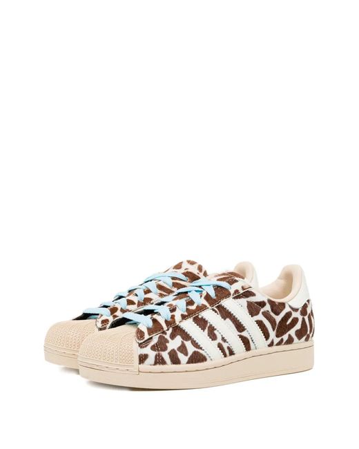 Adidas White Superstar Ii Sneakers