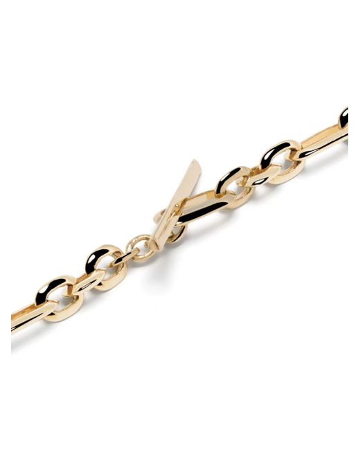 Lizzie Mandler White 18Kt Diamond Figaro-Chain Necklace