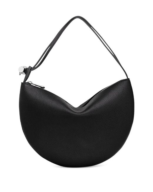 Longchamp Black Small Le Roseau Tote Bag