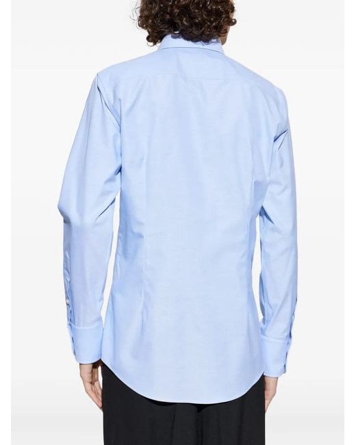Camisa Con Botones DSquared² de hombre de color Blue