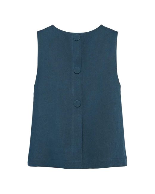 Eres Blue Ravie Tank Top