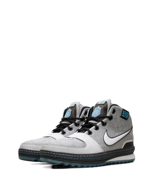 Nike Gray Zoom Lebron Vi Hi-Top Sneakers for men