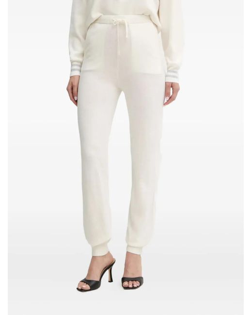 Pantalones De Chándal Con Cordones Guess de color White