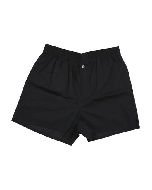 LA ROSE Black Elasticated-Waist Shorts