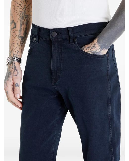 Wrangler Blue Jean À Patch Logo for men