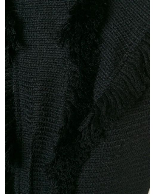 Robe Frangée Lanvin en coloris Black