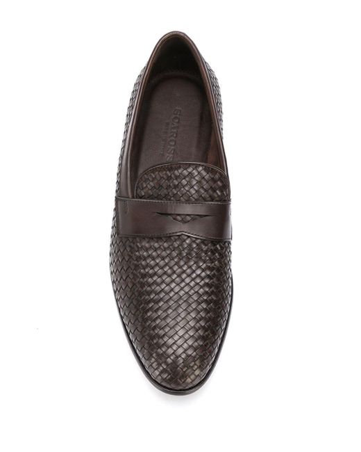 SCAROSSO Andrea Woven Loafers for Men 