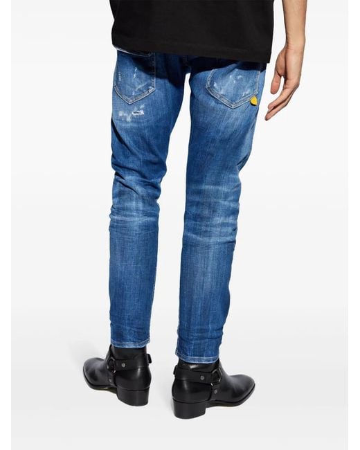 DSquared² Blue 'Sexy Twist' Jeans for men