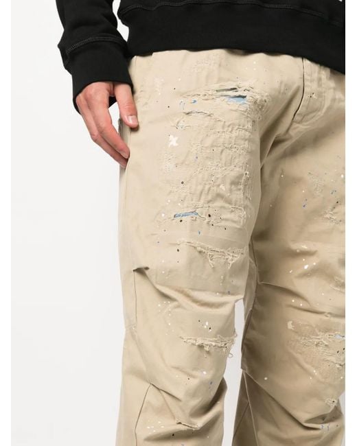 DSquared² Cropped Broek in het Natural voor heren