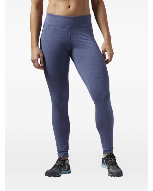 Reebok Blue Melange Legging