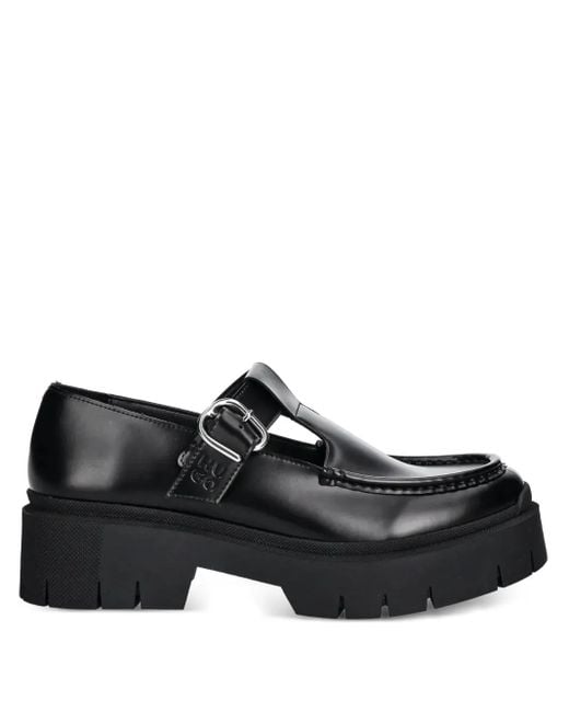 Mocassini Platform Con Fibbia di HUGO in Black