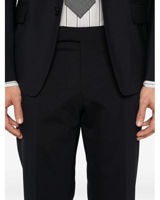 Lardini Black Single-Breasted Suit for men