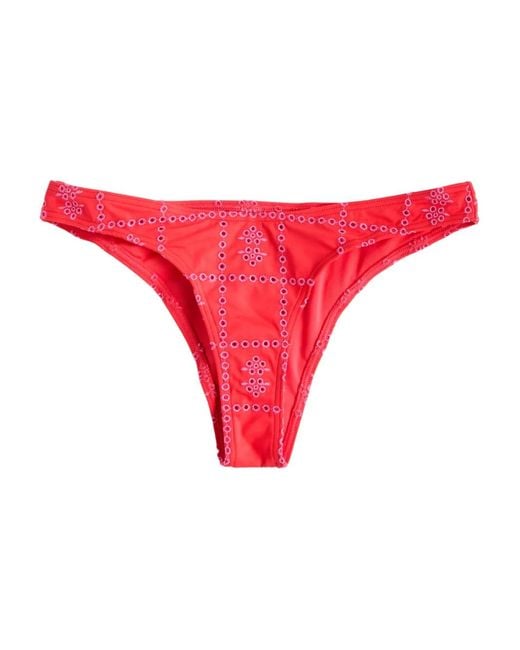 Damson Madder Embroidered Bikini Bottoms