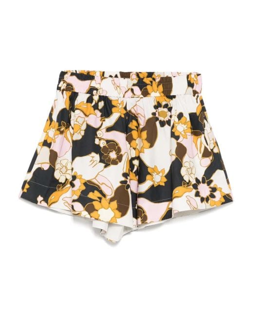 Shorts Taglio Comodo Maxine di Zimmermann in Metallic