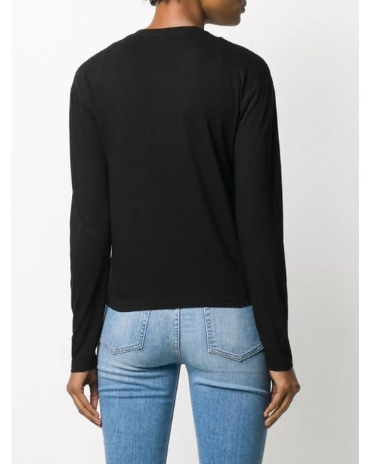 James Perse Black Jersey T-Shirt
