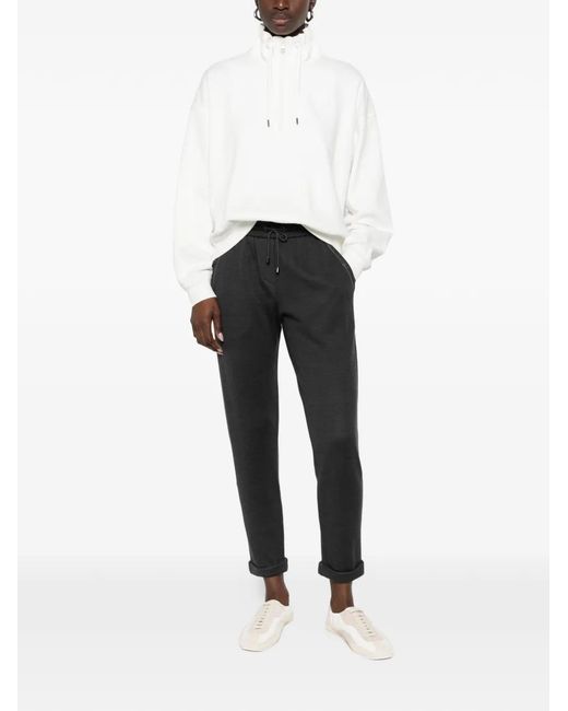 Brunello Cucinelli Gray Track Pants